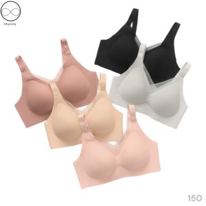 Mã 150 – Áo Lót Nữ Bigsize Su Mềm Mịn, Mút Mỏng, Không Gọng